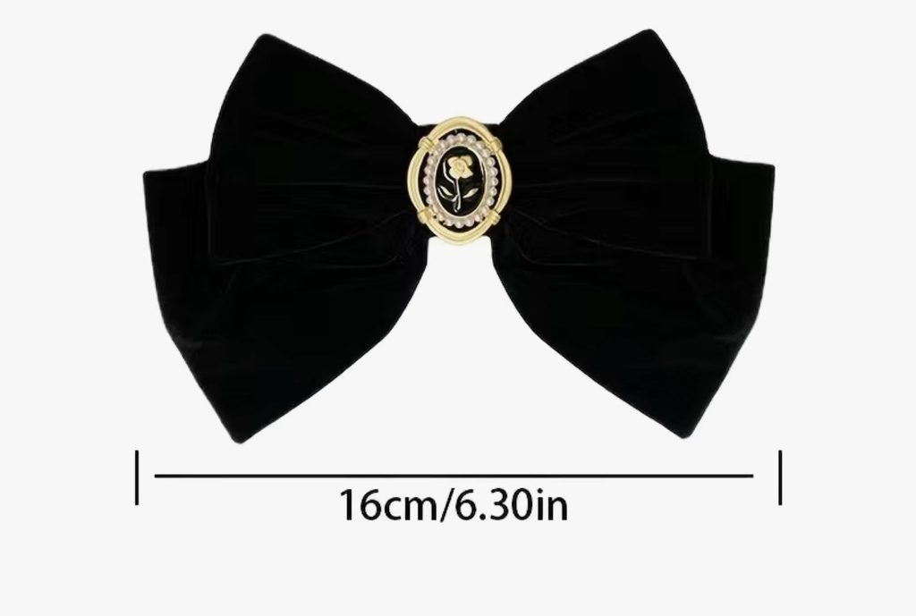 Vintage hair bow clip
