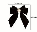 Vintage hair bow clip