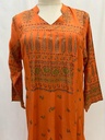 Orange vintage Dress