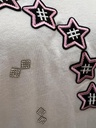 Hashtag Stars &amp; Crystals Squares T shirt