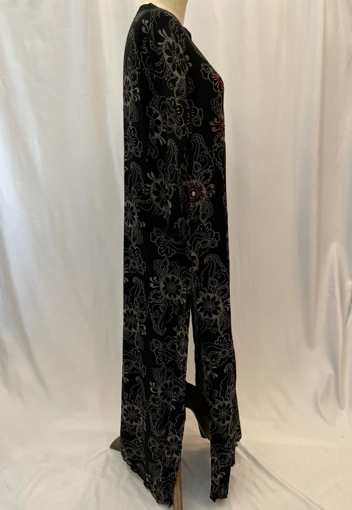 Benjabi floral embroidered Dress