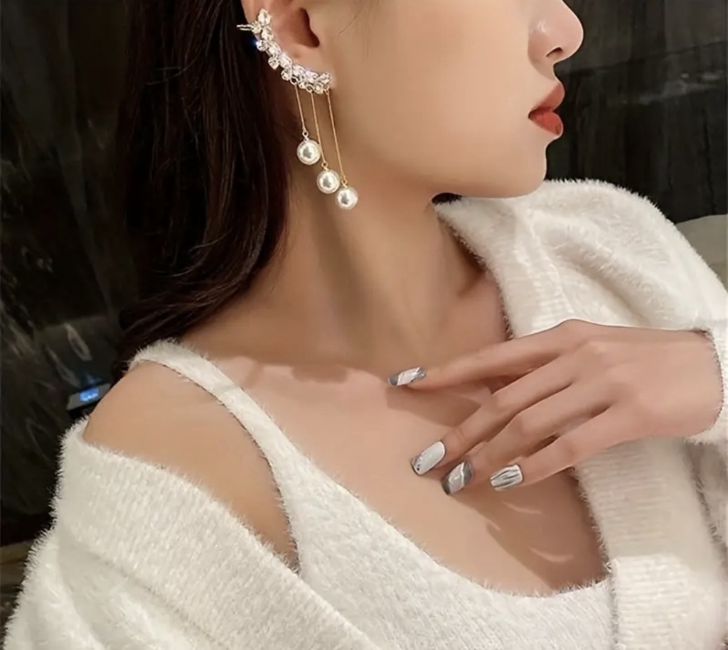 Pearl sparking Earrings