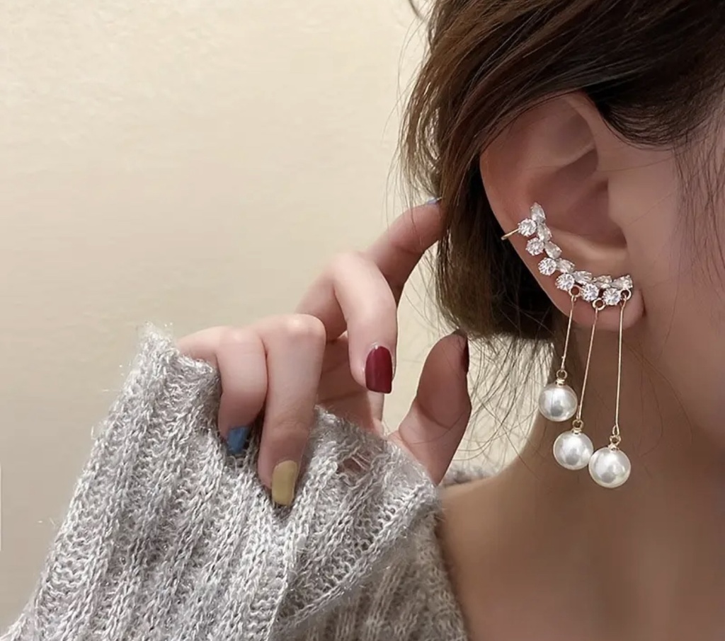 Pearl sparking Earrings