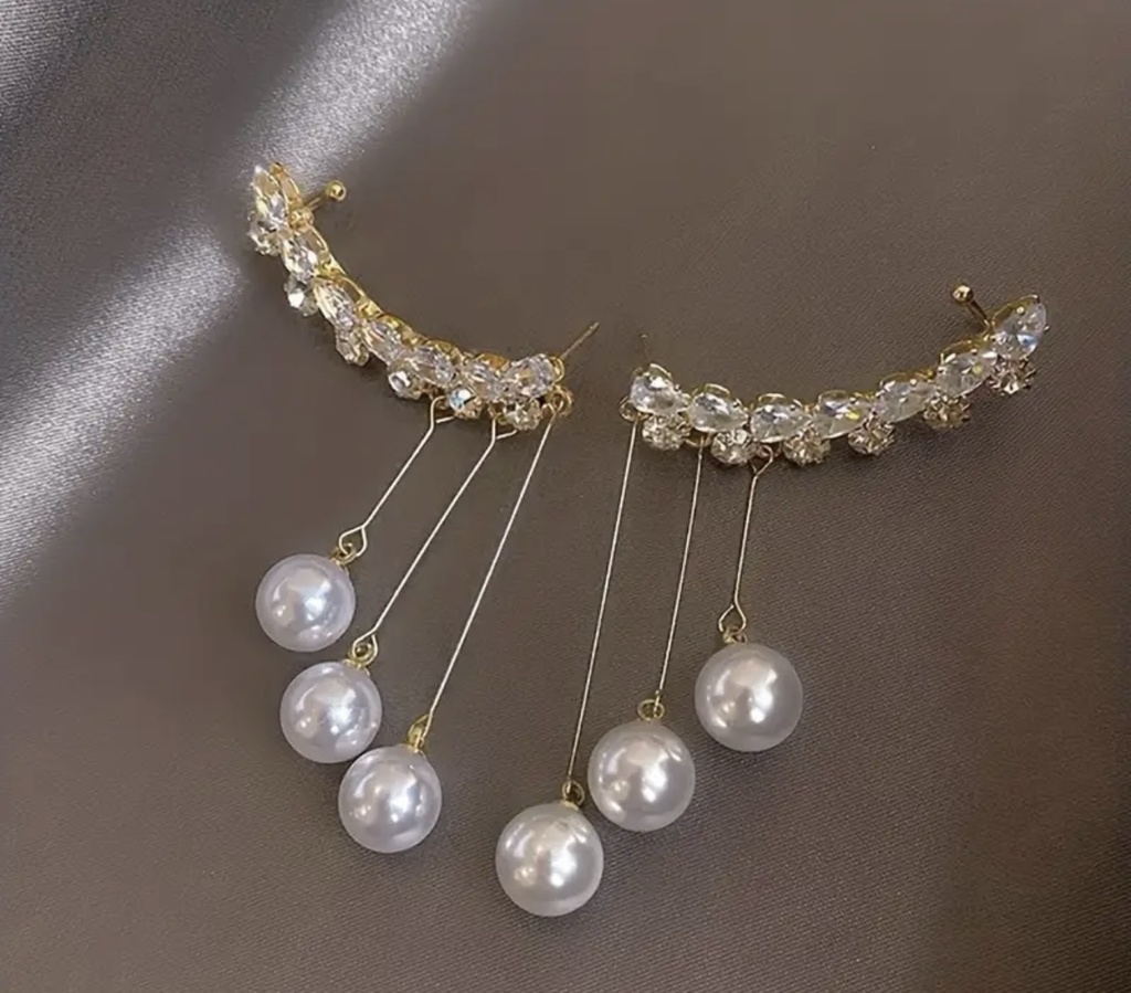 Pearl sparking Earrings
