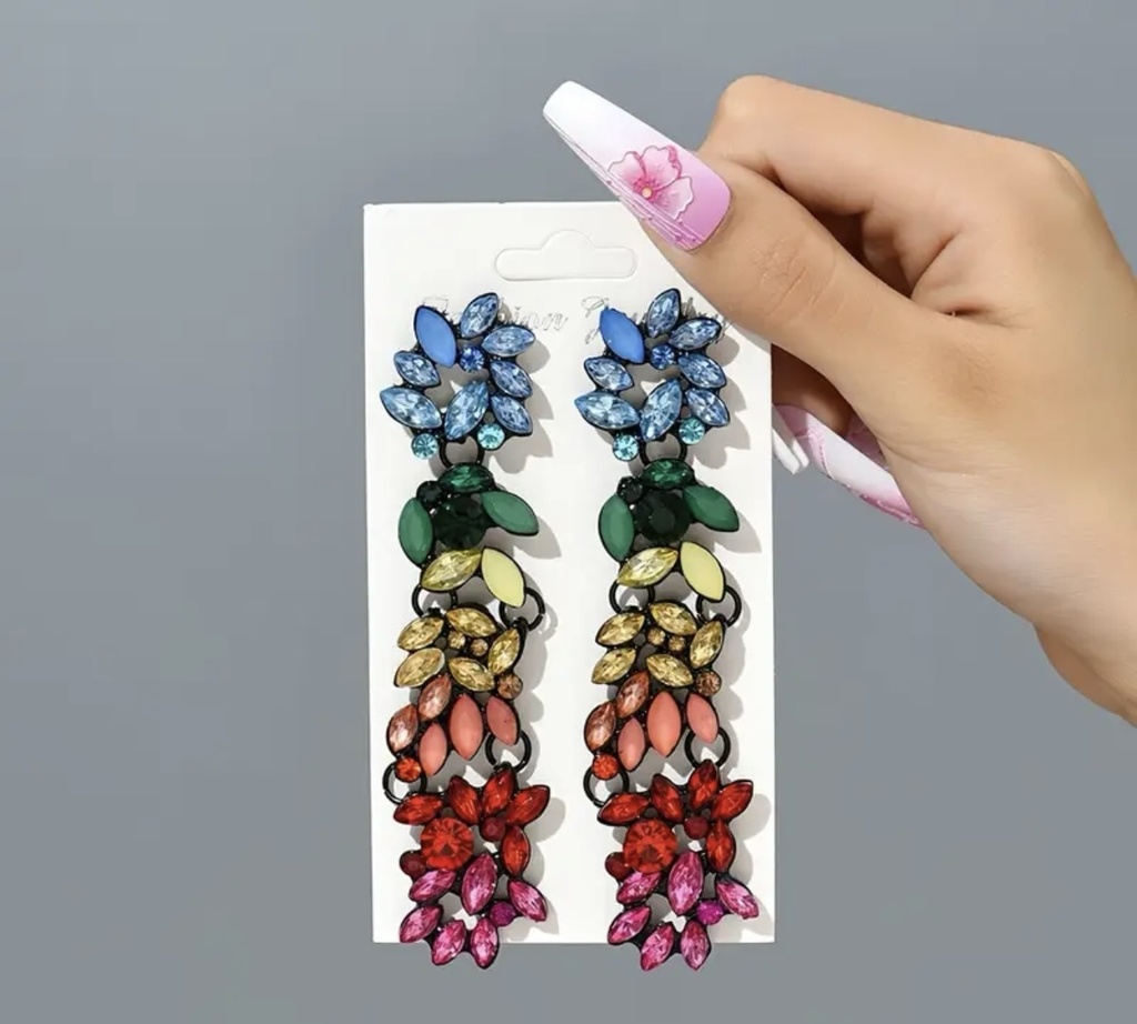 Colorful floral Earrings
