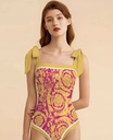 Floral vintage Swimsuit set