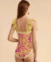 Floral vintage Swimsuit set