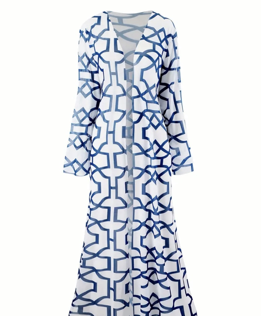 Geometric print Swimsuit Set