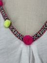 Pom pom colorful summer T shirt
