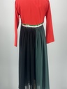 UAE Flag colors sheer Dress