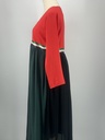 UAE Flag colors sheer Dress