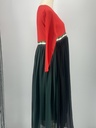UAE Flag colors sheer Dress