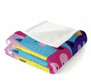 Colorful Cat Fluffy Blanket