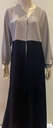 Dual Color Abaya