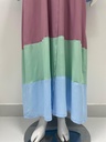   Chic Flared Sleeve Colorful Abaya 