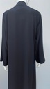 Black Abaya With Embroidery Flower Design