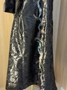 Shiny hand beaded black Abaya