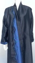 Open Abaya With Shimmering Beaded Blue Design