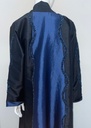 Open Abaya With Shimmering Beaded Blue Design