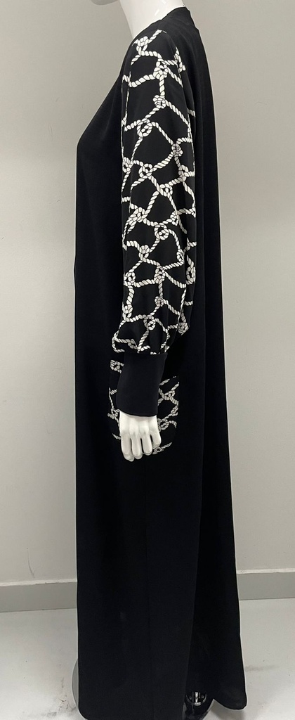 Chic Abaya With Both Side Pocket 