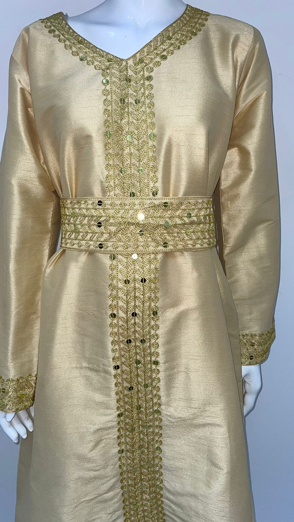 Traditional Golden Dress