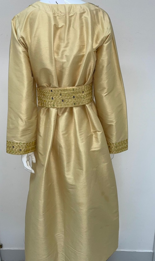 Traditional Golden Dress