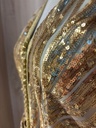 Golden sequins kaftan
