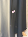 Sliver leaves hand beaded black abaya