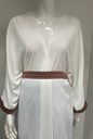 Chic White Women's Abaya