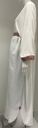 Chic White Women's Abaya