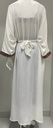 Chic White Women's Abaya