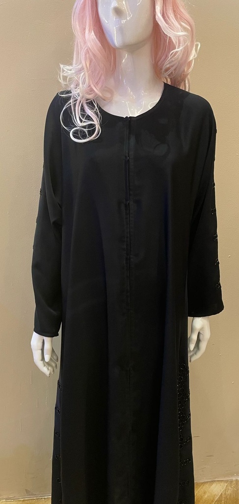 Black honey comb Abaya