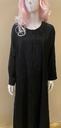 Black honey comb Abaya