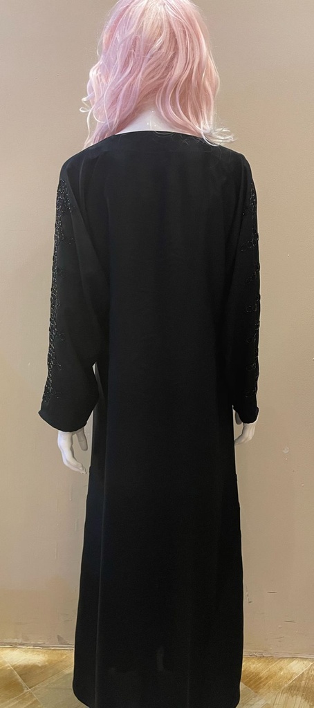 Black honey comb Abaya