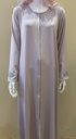 Soft pink Beaded Abaya