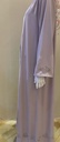 Soft pink Beaded Abaya