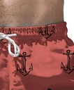 Men's anchor Red beach Shorts  