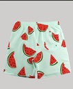 Men's watermelon  Lime Green beach Shorts 