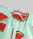 Men's watermelon  Lime Green beach Shorts 