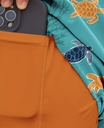 Men's Turtles Blue & Orange double layer beach Shorts   