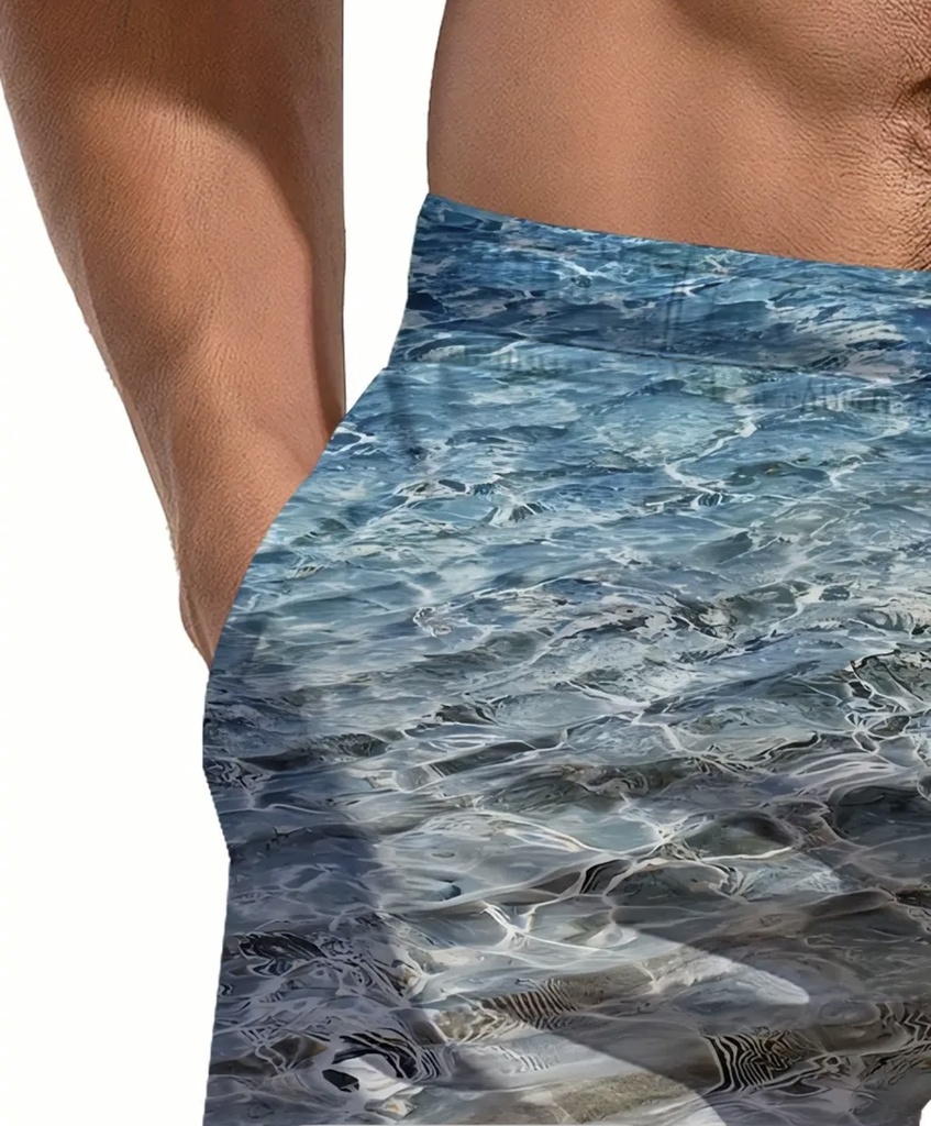 The Beach Men's printed Shorts  
