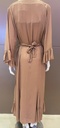 Stylish Brown Handmade Dress