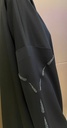 Stylish black abaya beautifully decorated with crystals