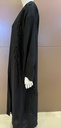 Chic Black Abaya with Beautifully Embroidered Beads  