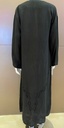 Chic Black Abaya with Beautifully Embroidered Beads  