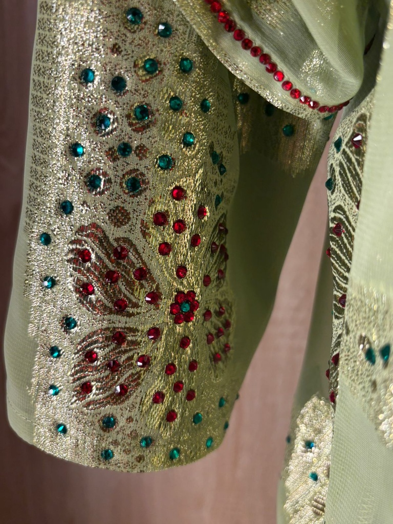 Elegant Handmade Embroidery Dress