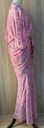 Radiant and intricately designed pink dress,