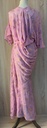 Radiant and intricately designed pink dress,