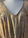 beautiful golden handmade dress