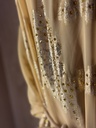 beautiful golden handmade dress